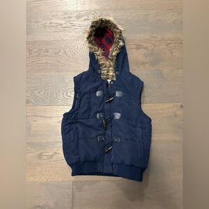 Atmosphere boys/youth blue vest sz 12 good condition